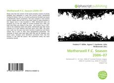 Borítókép a  Motherwell F.C. Season 2006–07 - hoz