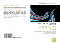 Borítókép a  2004–05 Clyde F.C. Season - hoz