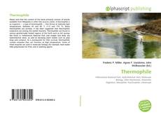 Borítókép a  Thermophile - hoz