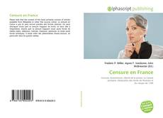 Borítókép a  Censure en France - hoz