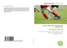 Capa do livro de Giorgos Donis 