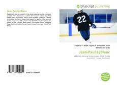 Capa do livro de Jean-Paul LeBlanc 
