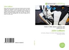 Capa do livro de John LeBlanc 