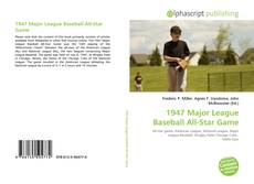 Capa do livro de 1947 Major League Baseball All-Star Game 