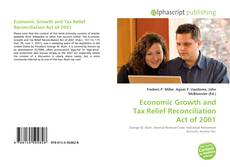 Capa do livro de Economic Growth and Tax Relief Reconciliation Act of 2001 