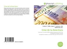 Capa do livro de Crise de la Zone Euro 