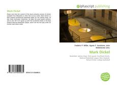 Capa do livro de Mark Dickel 