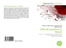 Capa do livro de 1994–95 Juventus F.C. Season 