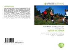 Capa do livro de Geoff Horsfield 
