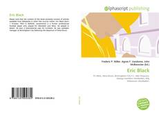Capa do livro de Eric Black 