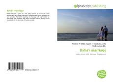 Borítókép a  Bahá'í marriage - hoz