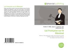 Couverture de Loi Française sur le Mécénat
