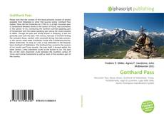 Buchcover von Gotthard Pass