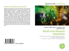 Couverture de British Cave Research Association