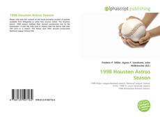 Capa do livro de 1998 Houston Astros Season 