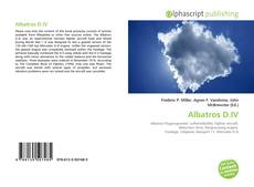 Capa do livro de Albatros D.IV 
