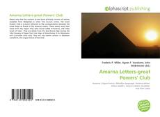 Couverture de Amarna Letters-great Powers' Club