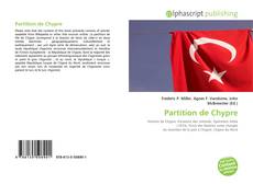 Capa do livro de Partition de Chypre 