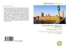 Capa do livro de Piracy Act 1717 