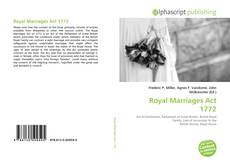 Borítókép a  Royal Marriages Act 1772 - hoz