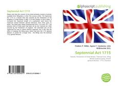 Borítókép a  Septennial Act 1715 - hoz
