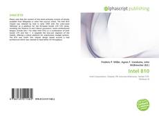 Intel 810的封面