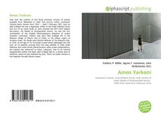 Couverture de Amos Yarkoni