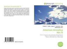 American Airmotive NA-75的封面