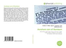 Borítókép a  Avraham son of Rambam - hoz