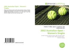 Borítókép a  2002 Australian Open – Women's Singles - hoz