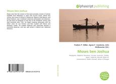 Borítókép a  Moses ben Joshua - hoz