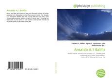 Bookcover of Ansaldo A.1 Balilla