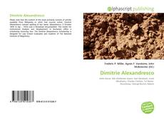 Dimitrie Alexandresco的封面