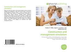 Construction and management simulation的封面