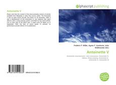Antoinette V的封面