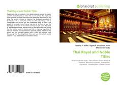 Thai Royal and Noble Titles的封面