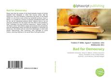 Bad for Democracy的封面