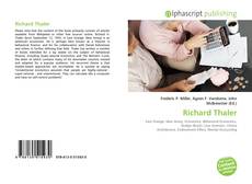 Richard Thaler的封面