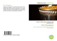 Borítókép a  Vin Liturgique - hoz