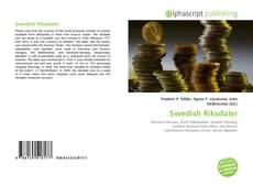 Borítókép a  Swedish Riksdaler - hoz