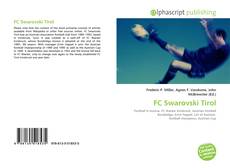 Capa do livro de FC Swarovski Tirol 