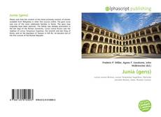 Borítókép a  Junia (gens) - hoz