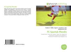 Borítókép a  FC Spartak Plovdiv - hoz