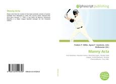 Borítókép a  Manny Acta - hoz