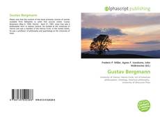 Borítókép a  Gustav Bergmann - hoz