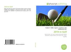 Borítókép a  2010 in Golf - hoz