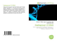 Borítókép a  Haplogroup I (Y-DNA) - hoz