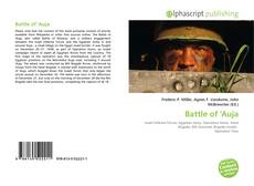 Borítókép a  Battle of 'Auja - hoz