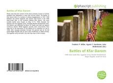 Borítókép a  Battles of Kfar Darom - hoz