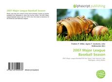 Borítókép a  2007 Major League Baseball Season - hoz